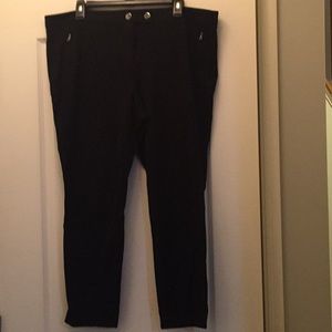 Women’s black stretch dress pants - Size XL/14